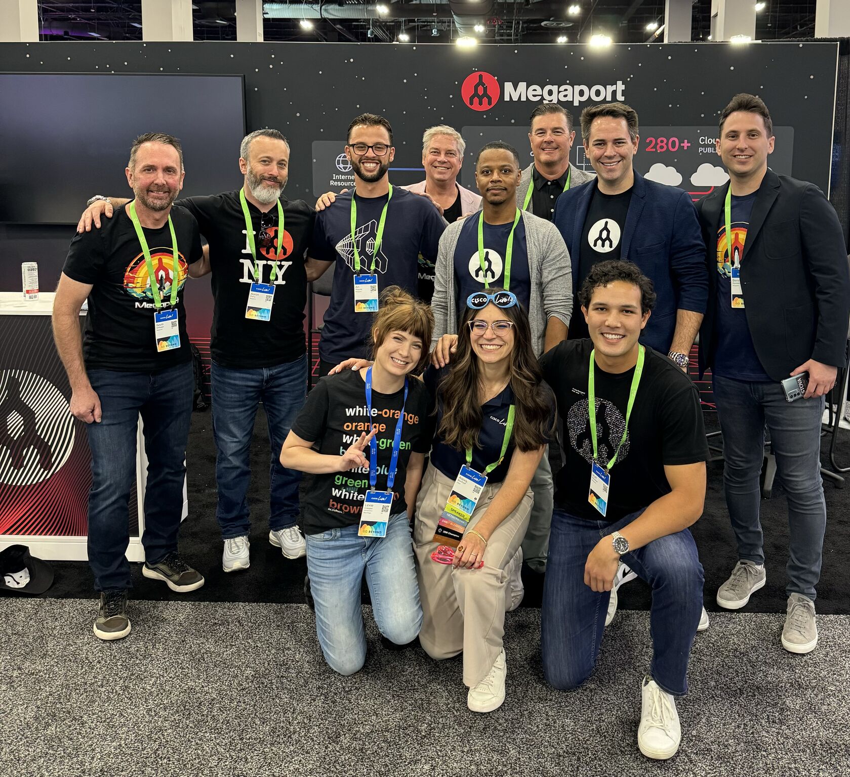 Cisco Live 2024 Megaport booth